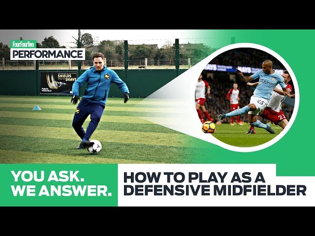 How To Play As A Defensive Midfielder with Fernandinho | You Ask, We Answer