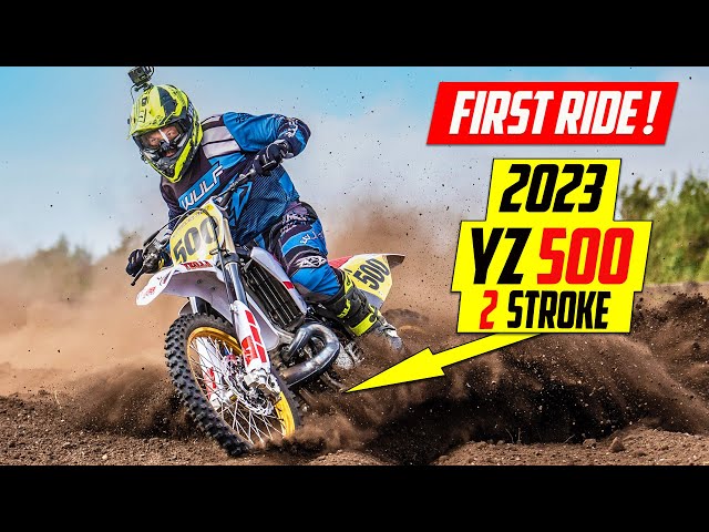 Riding a 2023 YZ500 2 Stroke for the FIRST Time!