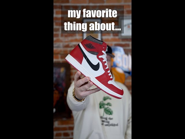 MY FAVORITE THING ABOUT THE LOST AND FOUND JORDAN 1 CHICAGO SNEAKERS!
