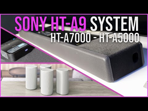 Sony HT-A9 - DAS Audiosystem 2021 & HT-A7000 HT-A5000 Soundbars 🔊