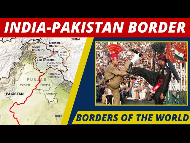 India-Pakistan Border Explained | Borders by Trick It