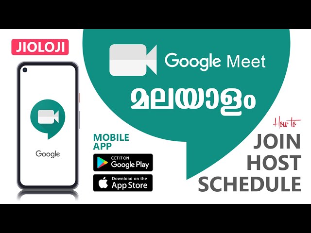 How to use Google Meet | Smartphone App Detailed Tutorial in Malayalam | Google Meet