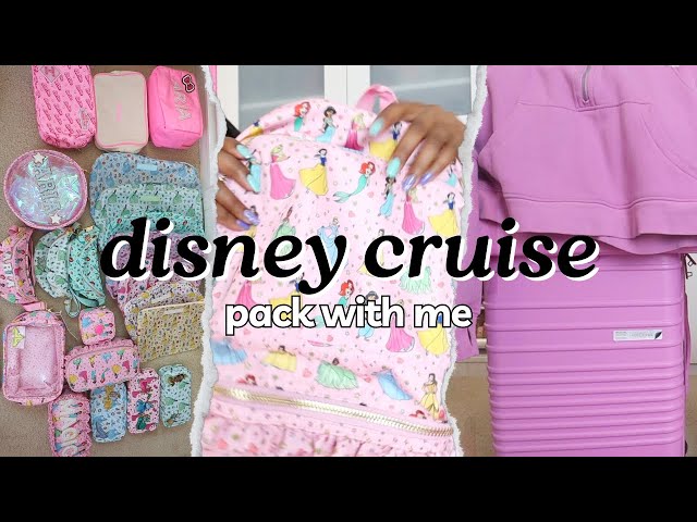 Pack With Me for a Disney Cruise on the Disney Wish