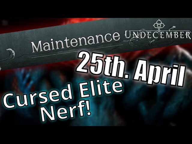 25th. April Maintenance | Season 4 | Undecember