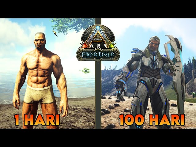 100 Hari Di ARK Survival Evolved Fjordur (Eternal Modded Edition) [FULL MOVIE]