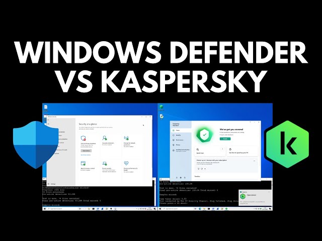 Kaspersky vs Windows Defender