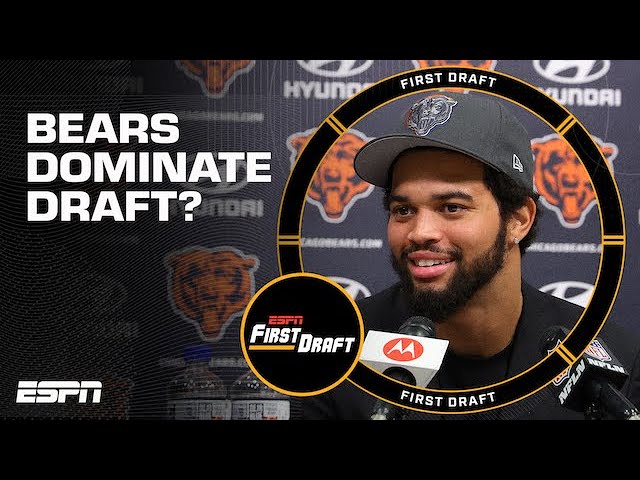 Did the Chicago Bears win the 2024 NFL Draft? + NFC North Draft Grades | First Draft 🏈