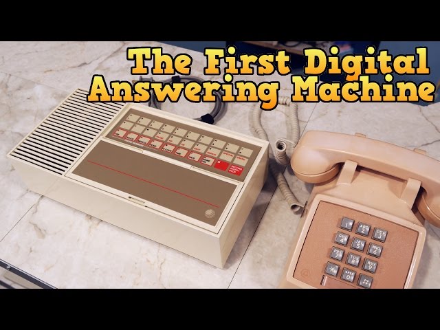 The first all-digital answering machine, the Telstar Call Control System.
