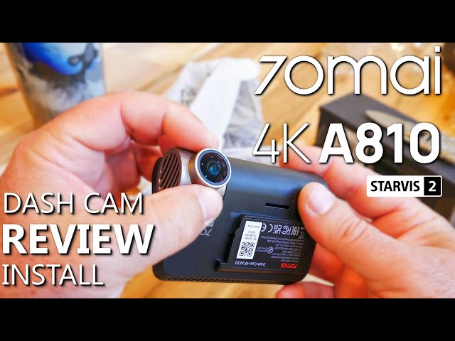 How to Install / Use a Dual Channel Dash Camera - 70mai 4K A810 Dash Cam Review