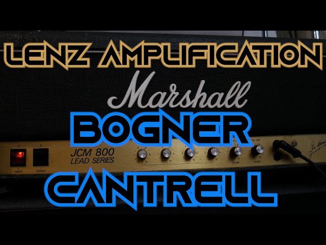 '81 Marshall 2203 with Bogner Snorkler/Cantrell Mod