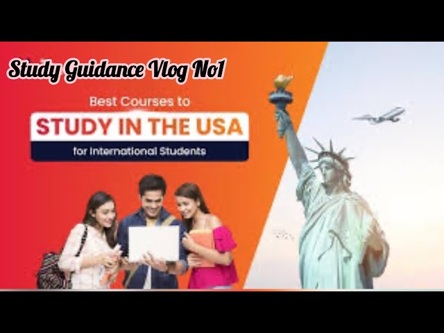 Best Degree course for study in america as a international student |student life in USA|Study Vlog1