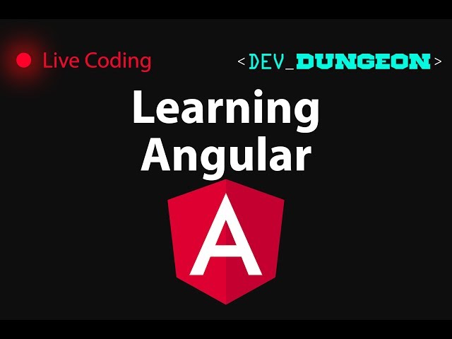 Live Coding: Learning Angular Framework