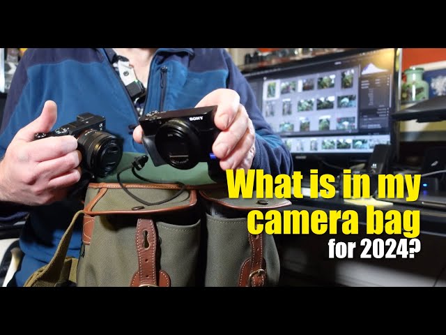 What is in my camera bag for 2024?