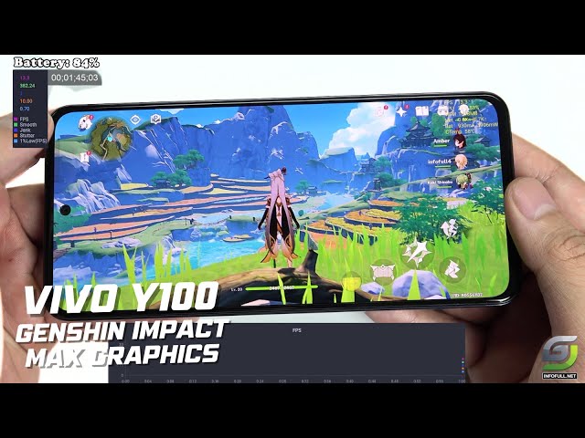 Vivo Y100 test game Genshin Impact Max Graphics | Snapdragon 685