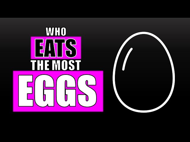 Visualizing the Egg Consumption of the World