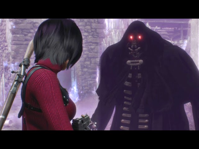 Resident Evil 4 Remake: Separate Ways - Hardcore: The Black Robe Boss Fight Chapter 2 (No Damage)