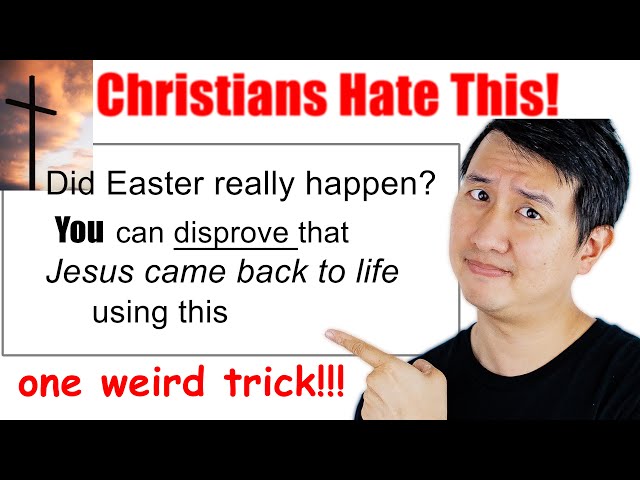 This One Simple Trick DESTROYS Christianity! // Easter 2024