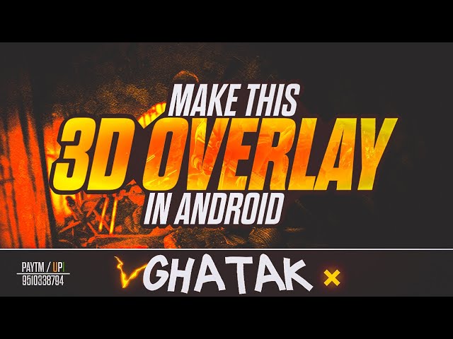 HOW TO MAKE ANIMATED OVERLAY LIKE ZELTEX || ANIMATED OVERLAY TUTORIAL ANDROID