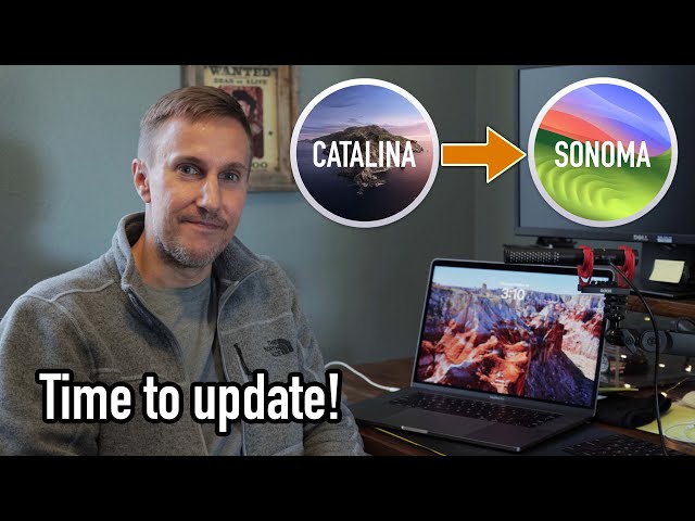 Upgrading my mid-2018 Macbook Pro from Catalina to Sonoma