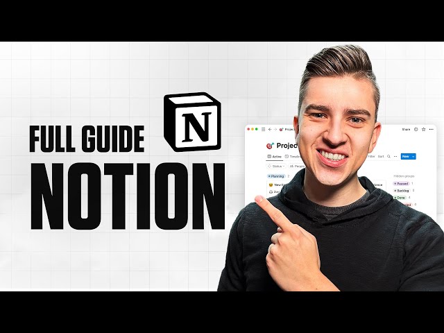 How To Use Notion (Complete Tutorial) 2024
