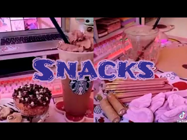 Kawaii Foods Snacks & Drinks tiktok Compilation