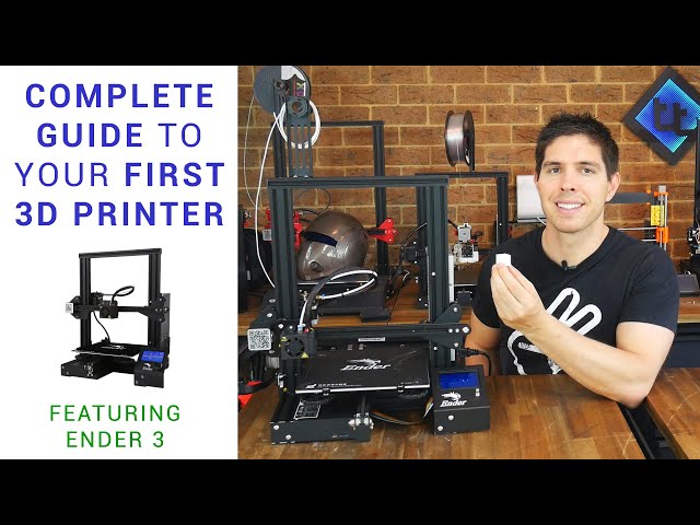 Complete beginner's guide to 3D printing - Assembly, tour, slicing, levelling and first prints