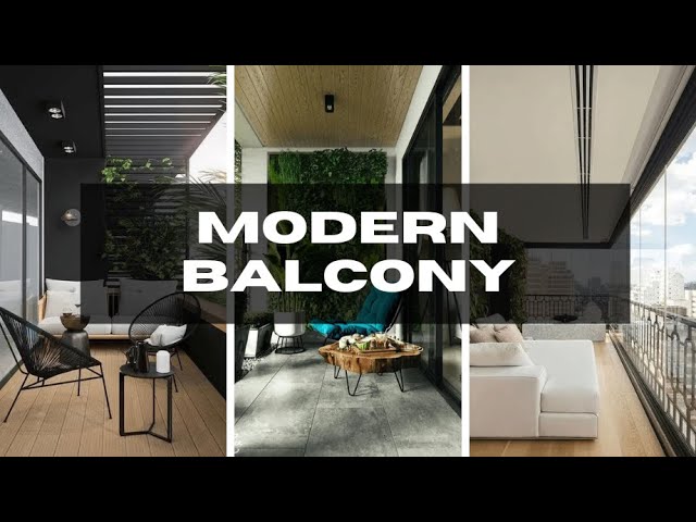 Gorgeous Modern Style Balconies | And Then There Was Style