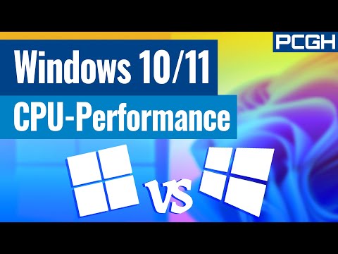 Windows 10 vs Windows 11: CPU-PERFORMANCE im VERGLEICH
