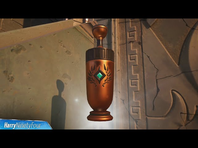 Hit Structures at Grim Gate to Collect a Jar of Essence & Deliver it to Jules - Fortnite