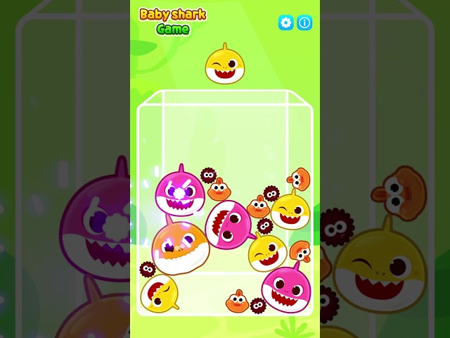 Play Bubble Game with Baby Shark! #shorts