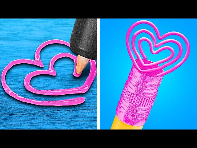 Cool Drawing & Painting Tricks And Awesome DIY School Supplies