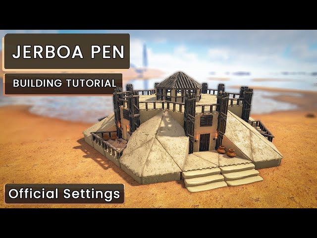 How To Build A Jerboa Pen | Ark: Survival Evolved