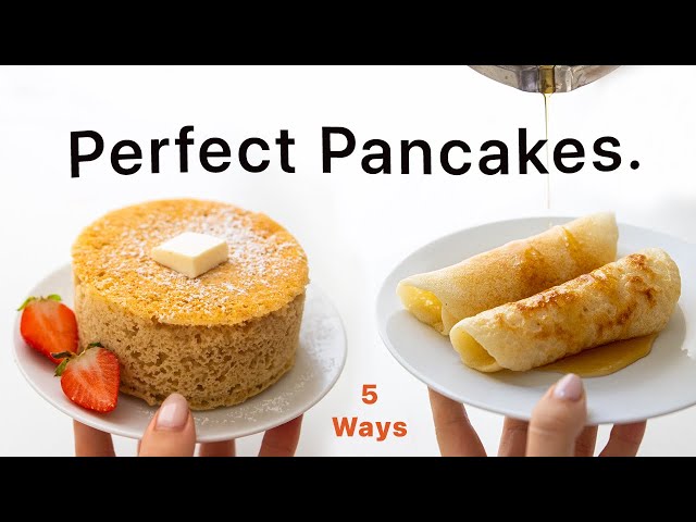 The BEST Pancake Recipes I have ever tried. (vegan & easy)