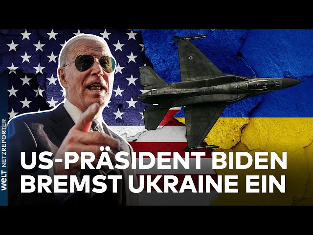 UKRAINE-KRIEG: Biden knallhart - Keine Kampfflugzeuge für Kiew | WELT News