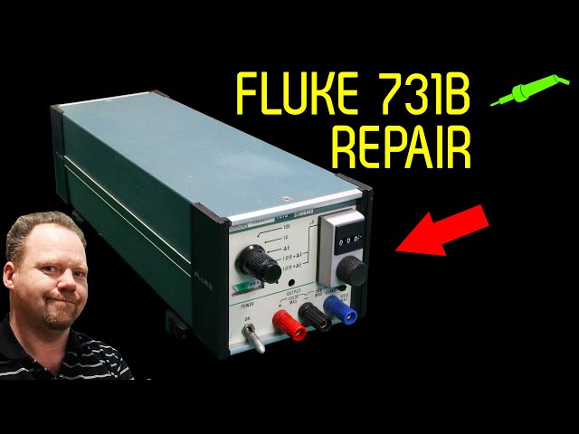 🔴 Fluke 731B DC Voltage Standard Repair - No.1241