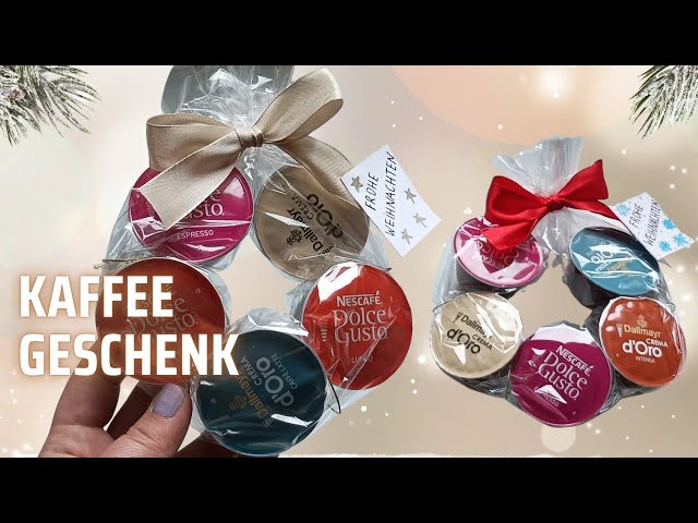 ☕Make COFFEE CAPSULES packaging - wrap Christmas presents, small presents