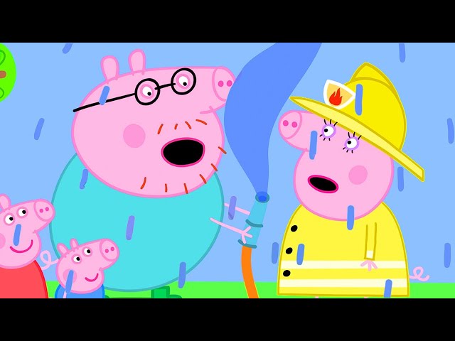 Peppa Pig's Fire Station Practice | Family Kids Cartoon