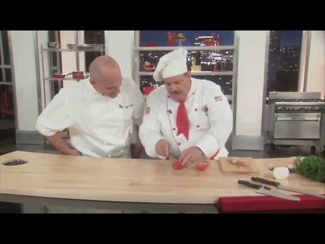 Miracle Blade World Class Knives TV Infomercial: Part 1-Chef Tony presents the MBWC