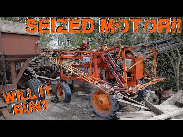 Can We Farm With ABANDONDED EQUIPMENT? - Ep. 4 - Sprayer Revival