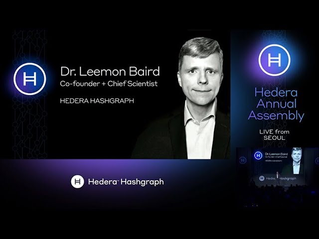 Hedera Annual Assembly | Seoul, South Korea: Dr. Leemon Baird, Co-founder & Chief Scientist