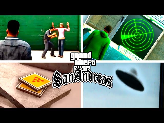 Best Easter Eggs and Secrets in GTA San Andreas (Compilation)