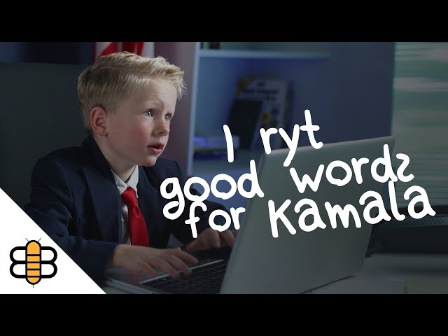 Meet Kamala Harris's 6-Year-Old Speechwriter