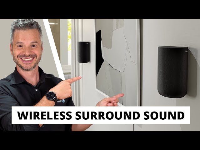 3 wireless Surround Systeme für ein Wohnzimmerkino