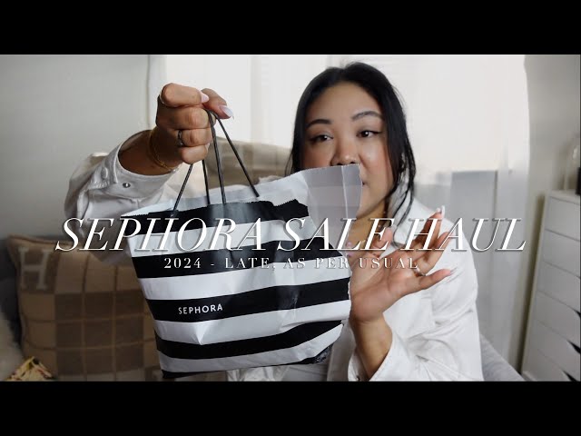 SEPHORA 2024 SALE HAUL - LATE AS PER USUAL  |  RICHELLE - THE ELLEST COLLECTIVE