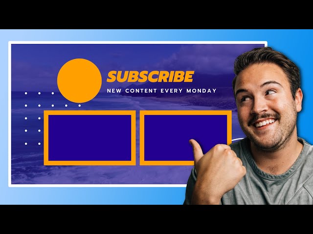 How to Make a YouTube End Card (FREE & EASY Tutorial)