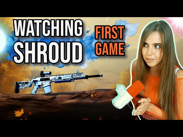 DanucD Reacts to Shrouds first PUBG Game