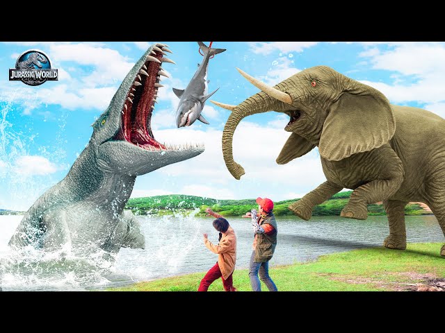 New Action Dinosaur Movies (2023) | Elephant hunting | T-rex chase 4 | Jurassic World 4 | Rexy Films