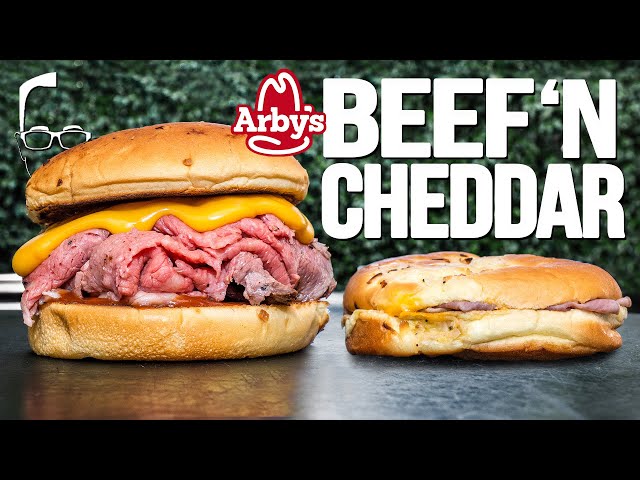 THE ARBY'S BEEF 'N CHEDDAR...BUT HOMEMADE & WAY BETTER! | SAM THE COOKING GUY