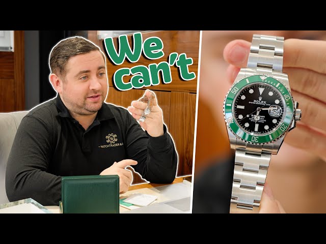 We Couldn’t Buy His Rolex Submariner Because Of Something Odd…