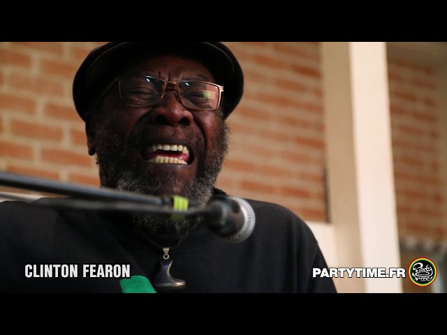 CLINTON FEARON "Crazy ride" acoustic Freestyle at Party Time radio show - 06 OCT 2019